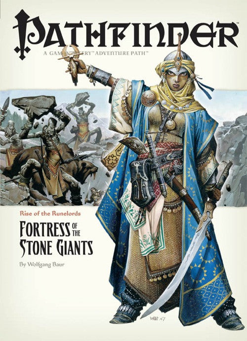 Pathfinder Adventure Path #4: Fortress of the Stone Giants (Rise of the Runelords 4 of 6; d20/OGL)
