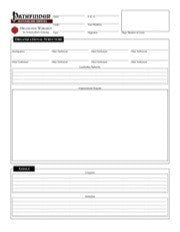 Organization Worksheet