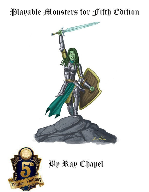 Playable Monsters for Fifth Edition