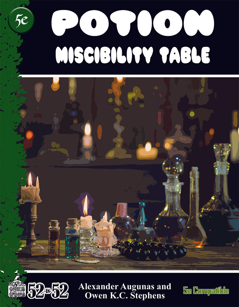 Week 25: Potion Miscibility Table (5e) – Open Gaming Store
