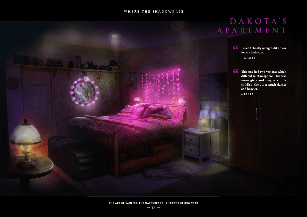 Vampire: The Masquerade - Shadows of New York Artbook
