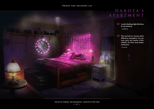 Vampire: The Masquerade - Shadows of New York Artbook
