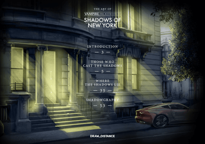 Vampire: The Masquerade - Shadows of New York Artbook