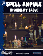 Week 25: Spell Ampule Miscibility Table (SF)