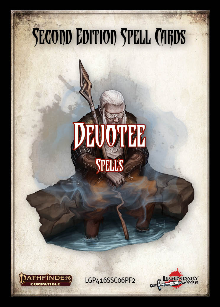 Second Edition Spell Cards: Devotee Spells