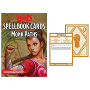 D&D SpellBook Cards - Monk Paths Cards (19 Cards)