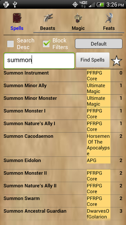 Pathfinder RPG Resource