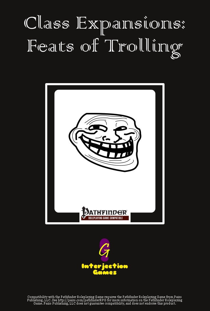 Class Expansions - Feats of Trolling