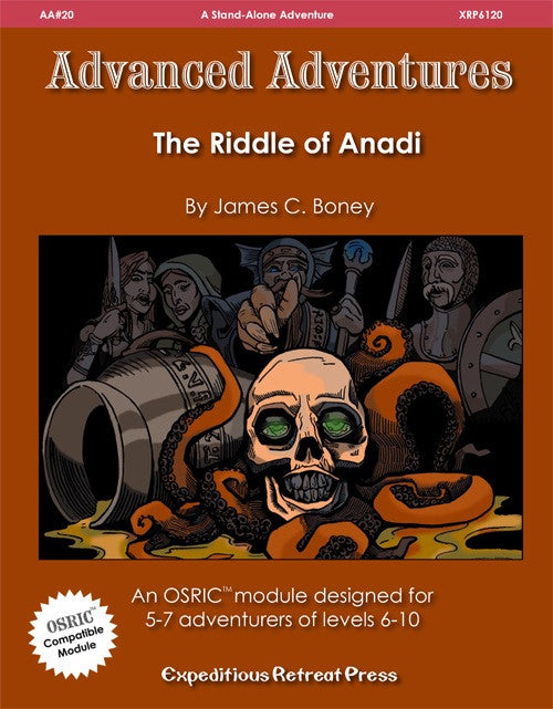 Advanced Adventures #20: The Riddle of Anadi