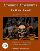 Advanced Adventures #20: The Riddle of Anadi