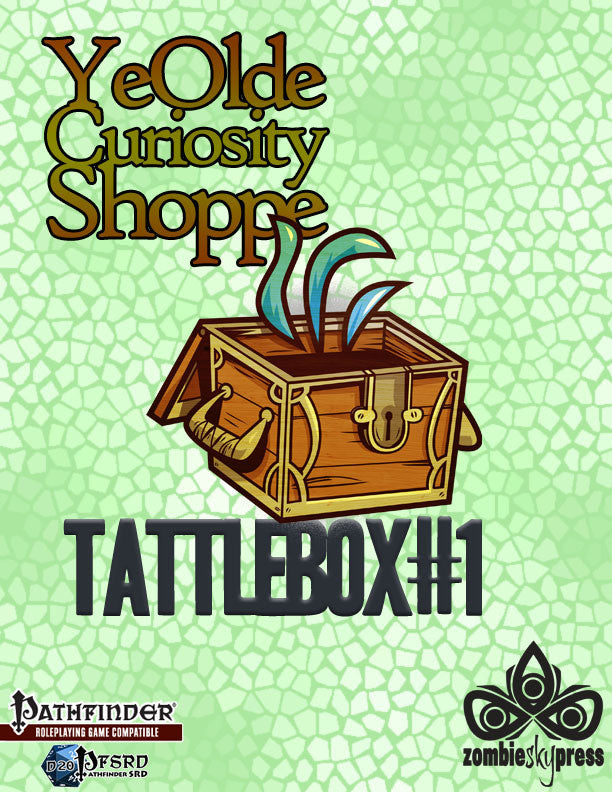 Tattlebox #1: Ye Olde Curiosity Shoppe
