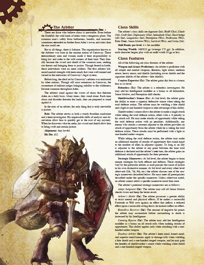 Thunderscape: The World of Aden