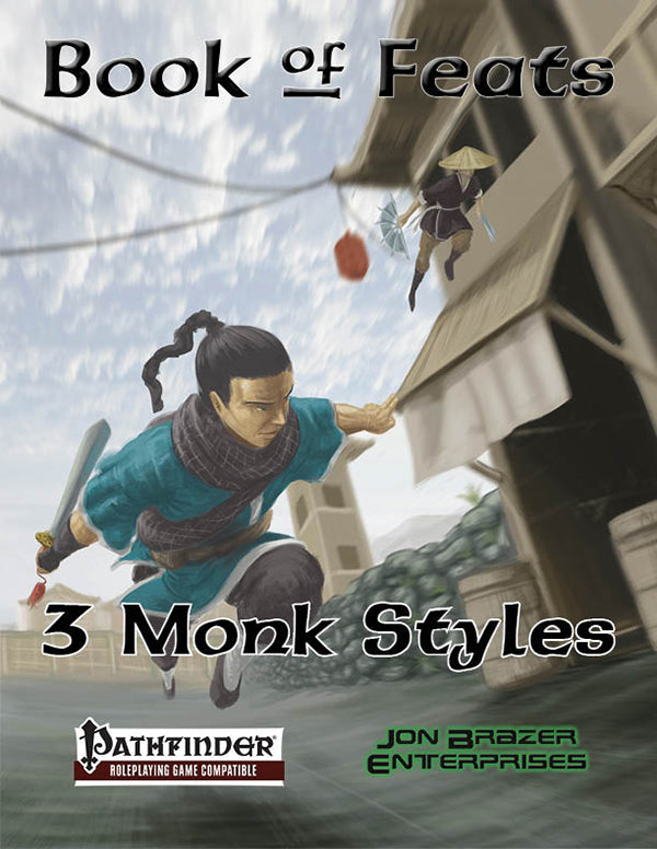 Book of Feats: 3 Monk Styles (PFRPG)