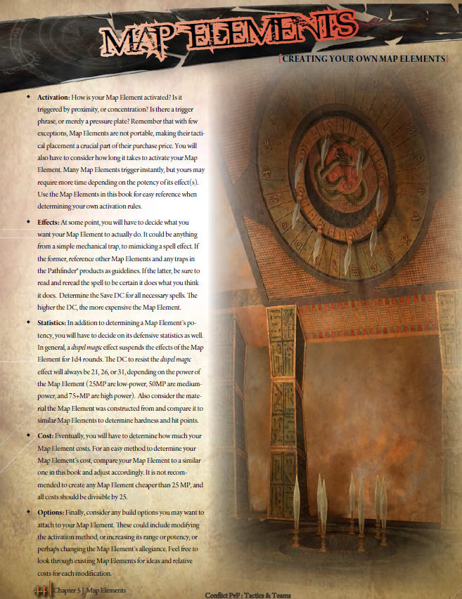 Conflict PvP Tactics and Teams Rulebook