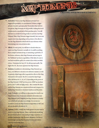 Conflict PvP Tactics and Teams Rulebook