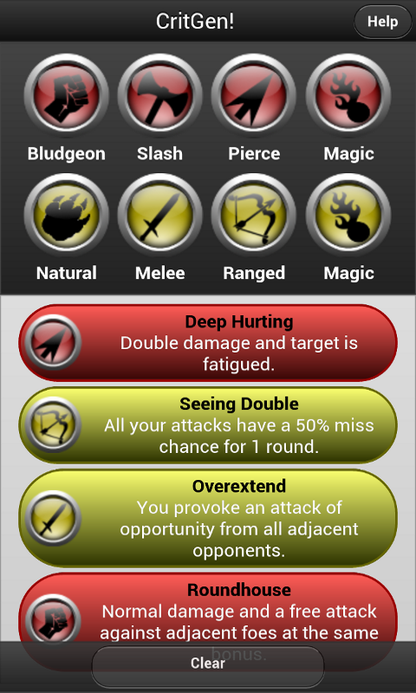 CritGen! for Android