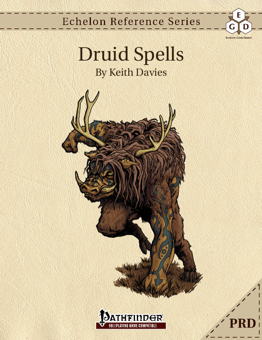 Echelon Reference Series: Druid Spells (PRD-Only)