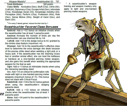 Fantasy Manga d20 Expanded - Anime RPG Expansion for Pathfinder 1e