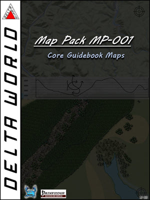 Delta World Map Pack MP-001: Core Guidebook Maps