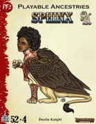 Playable Ancestries: Sphinx (PF2e)