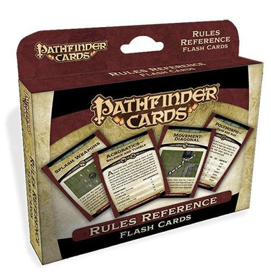 Pathfinder Cards: Rules Reference Flash Cards