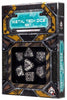 Exotic Dice Sets: Metal Tech Dice Set (7 dice)