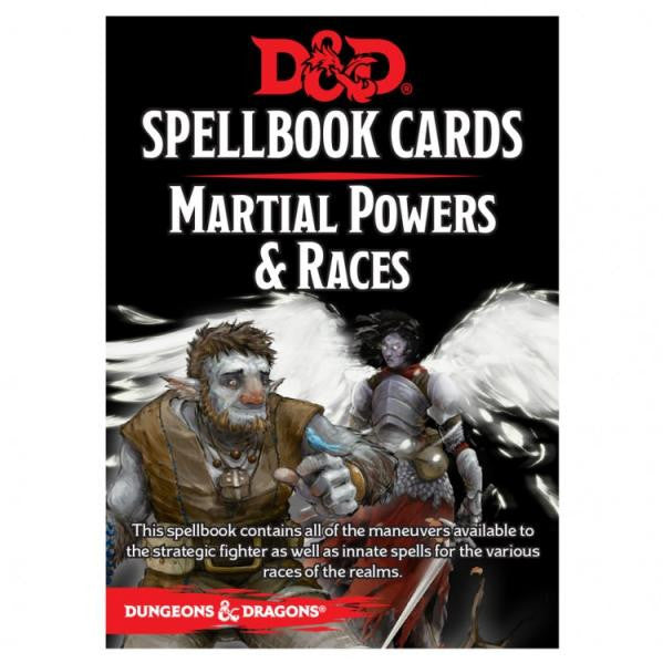 Dungeons & Dragons 5th Edition RPG: Martial Powers & Races Deck
