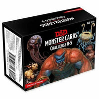D&D: Monster Cards Challenge 0-5 (179 Cards)