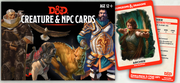D&D: Creature & NPC Cards (182 cards)