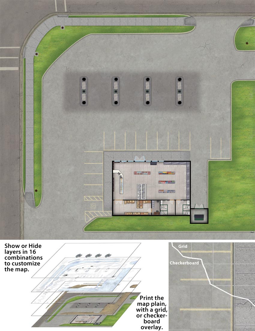 Convenience Store Map