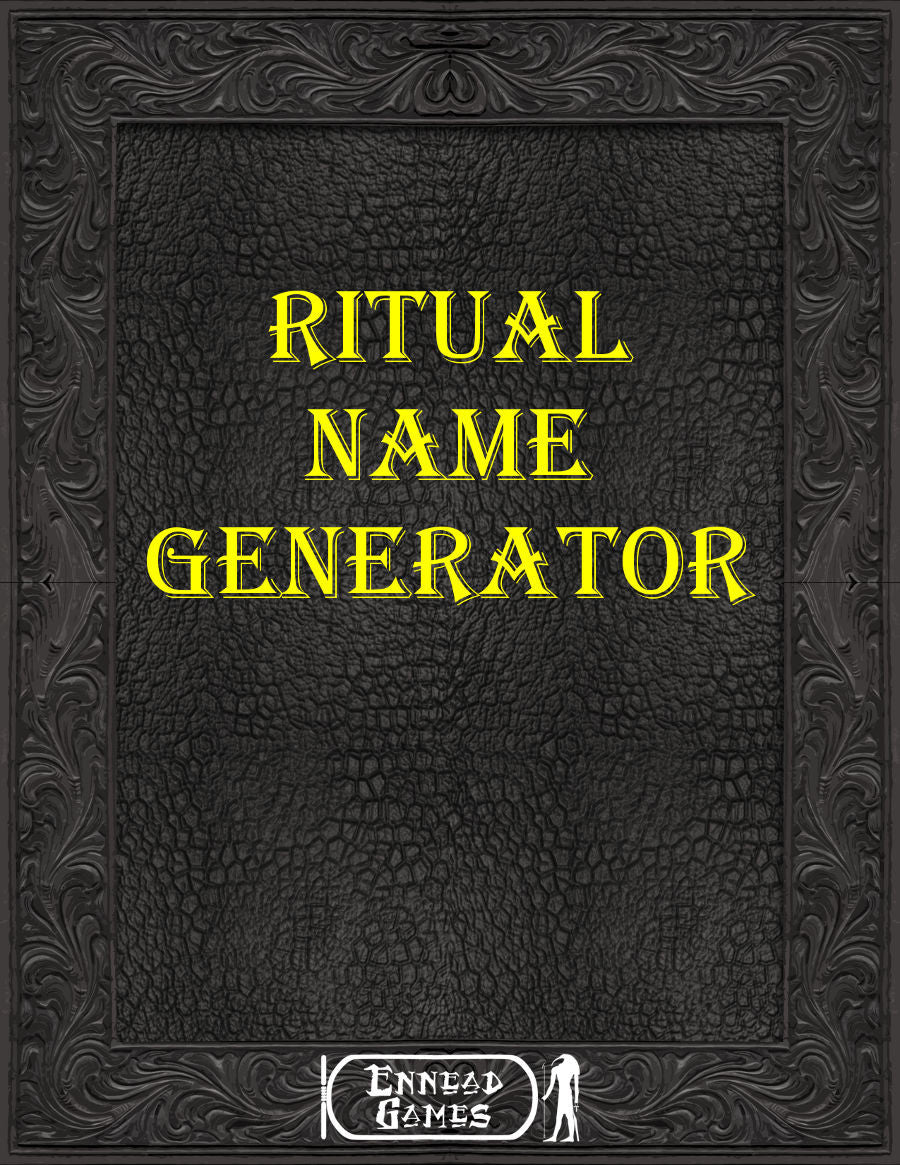 Ritual Name Generator