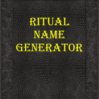 Ritual Name Generator