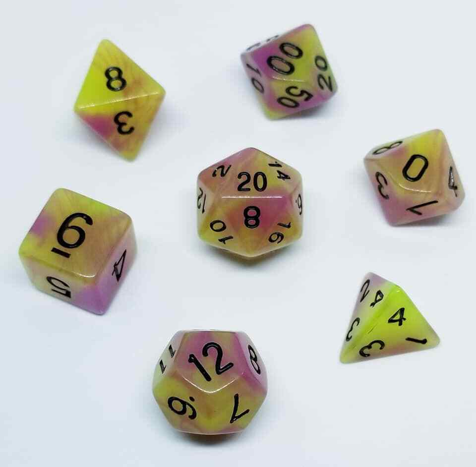 Goblin Flesh Polyhedral 7 Die Set