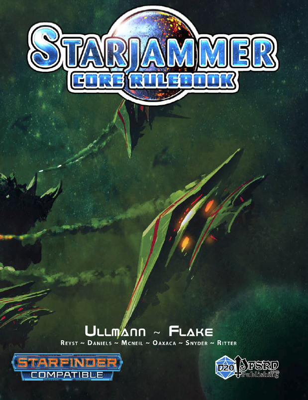 Starjammer Core Rulebook - Starfinder Edition | Complete Sci-Fi Space Adventure