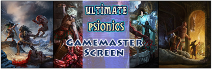 Psionics GM Screen