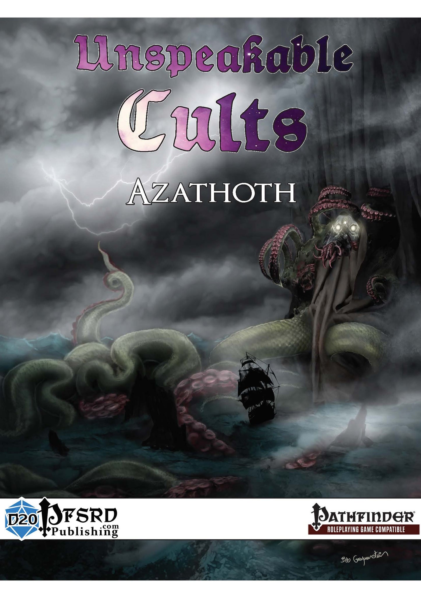 Unspeakable Cults: Azathoth - Cthulhu Mythos for Pathfinder 1e